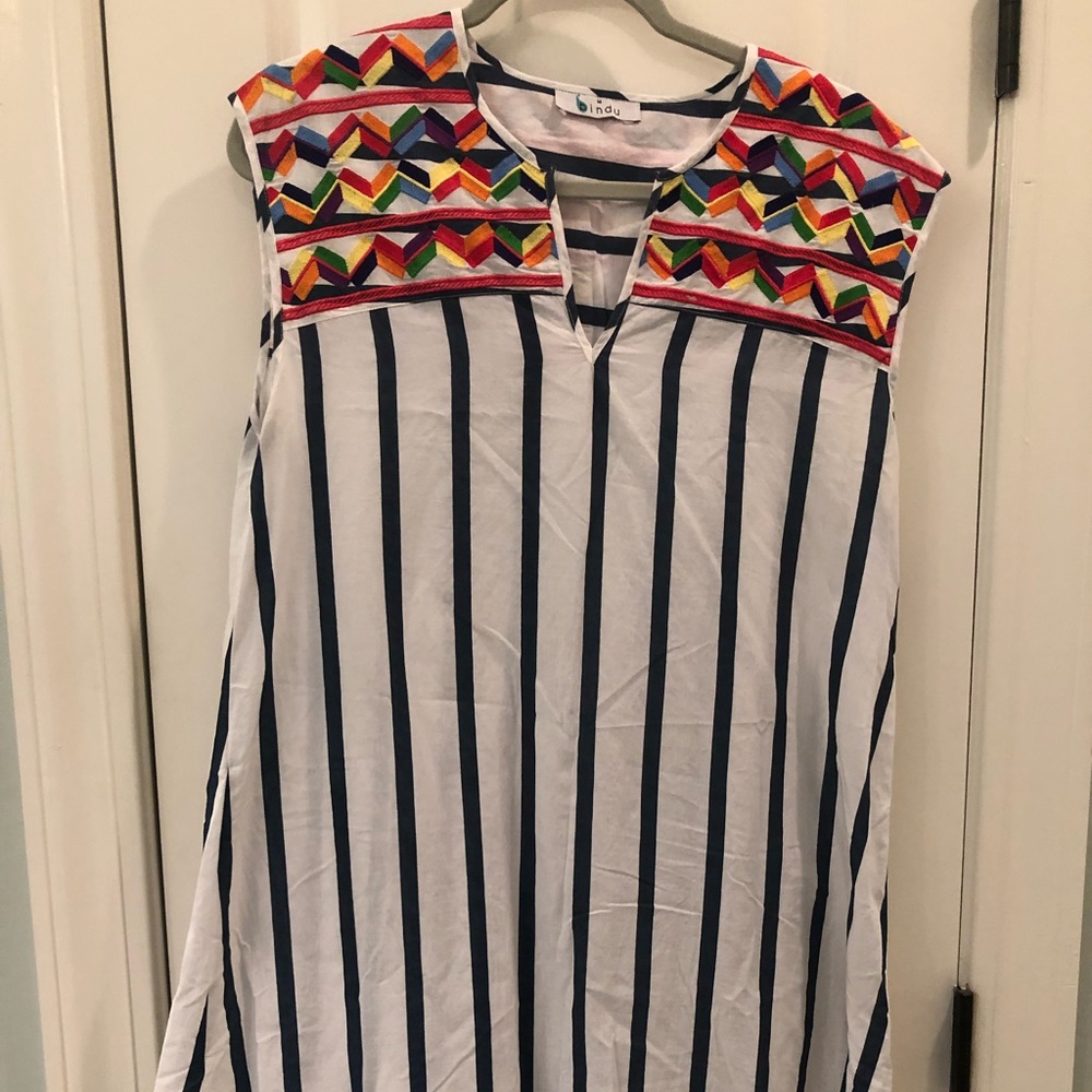 Bindu Cotton/Embroidery Shift-Med